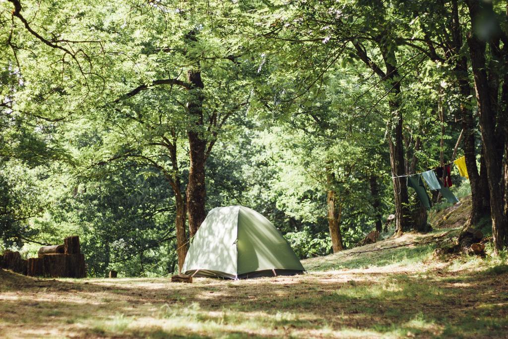 Отель Camping Le Malazeou Wellness Sport Camping Акс-ле-Терм Экстерьер фото